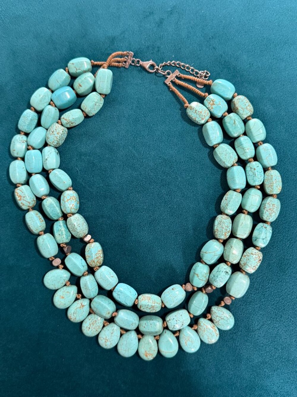 SILPADA Drops of the Ocean Turquoise Necklace